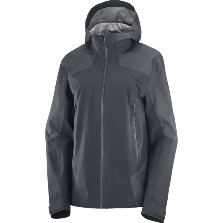 Chaquetas Shell Salomon Outline GTX Híbrido Mujer Negros | MX SWXQ845